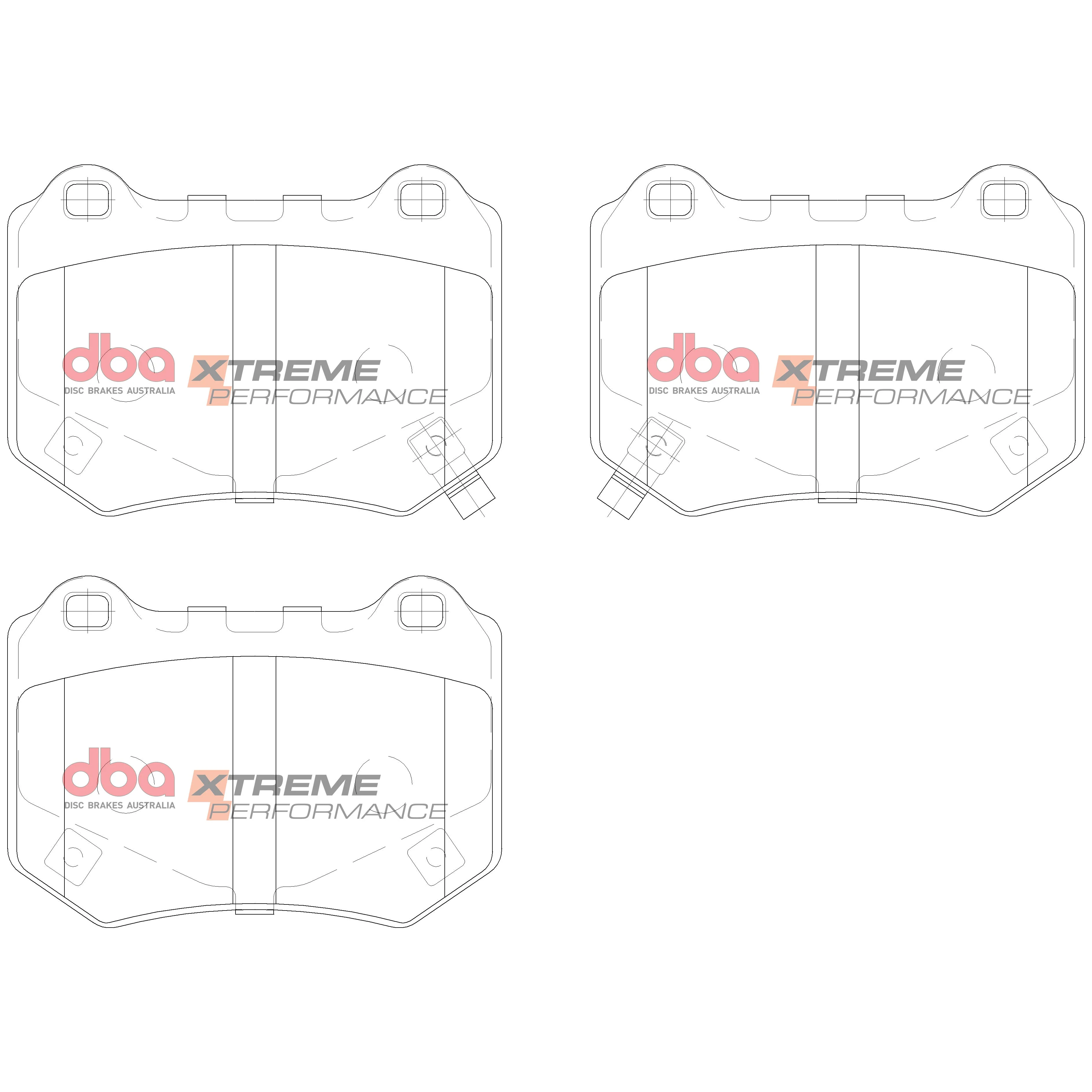 2018 Subaru WRX & More | DBA XP Street Series Brake Pads [Rear] | DB15007XP - Image 5