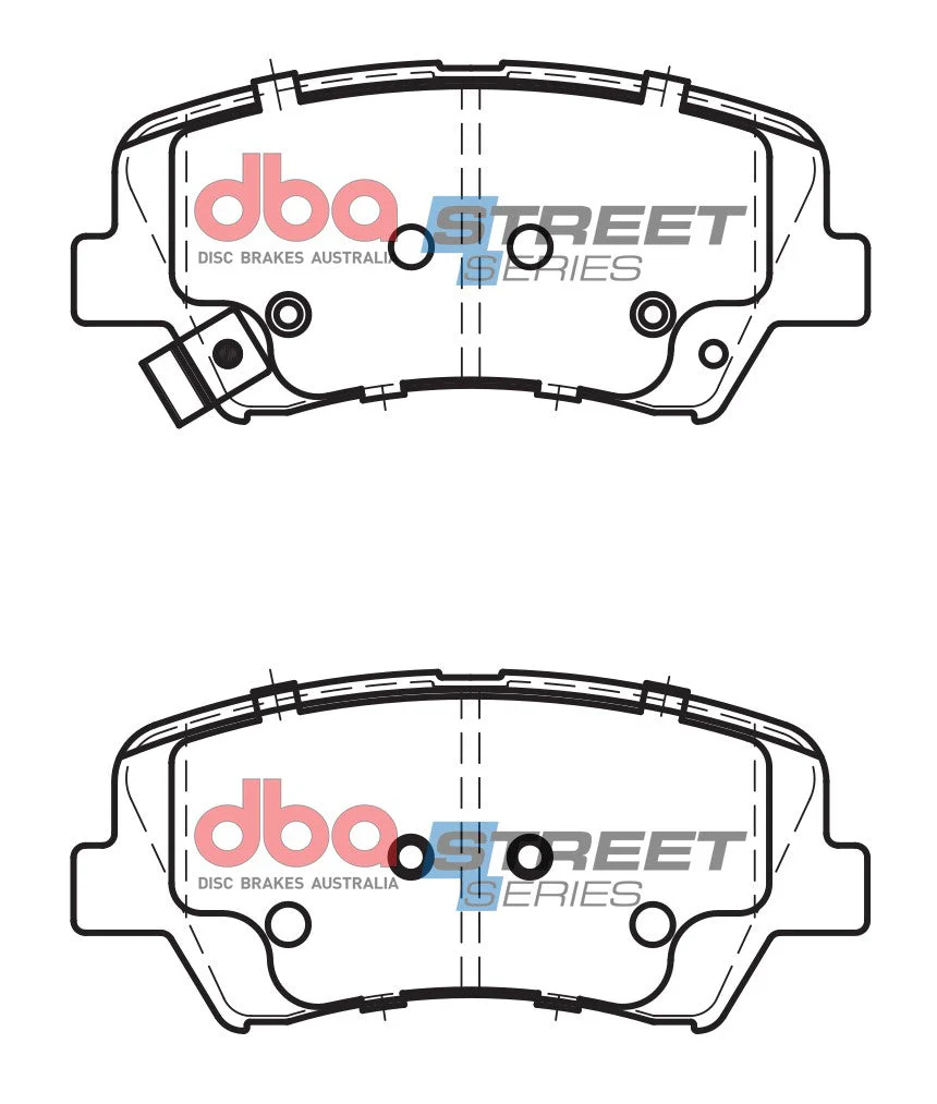 2019-2020 Kia Niro & More | DBA SS Street Series Brake Pads [Front] | DB2443SS - Image 5