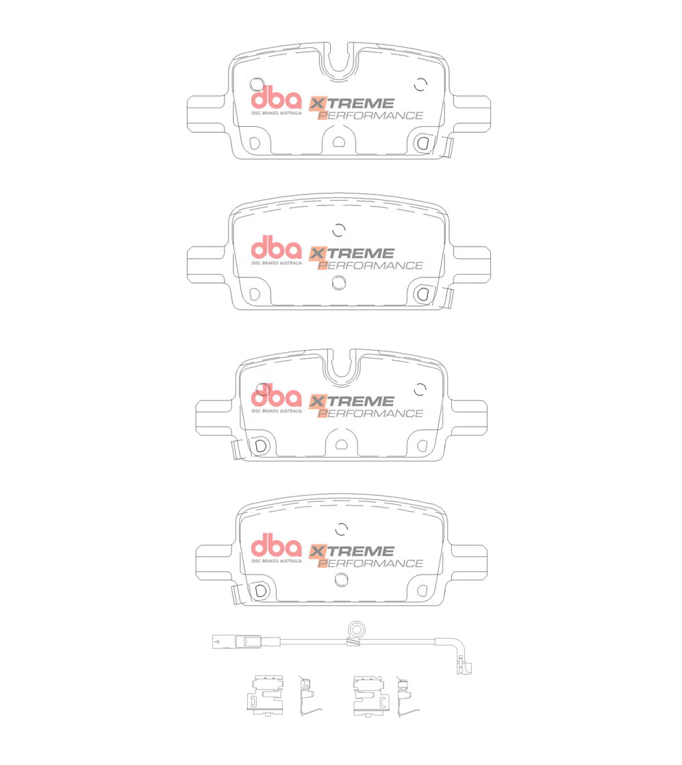 2019-2023 GMC Sierra 1500 | DBA XP Street Series Brake Pads [Rear] | DB15146XP - Image 5