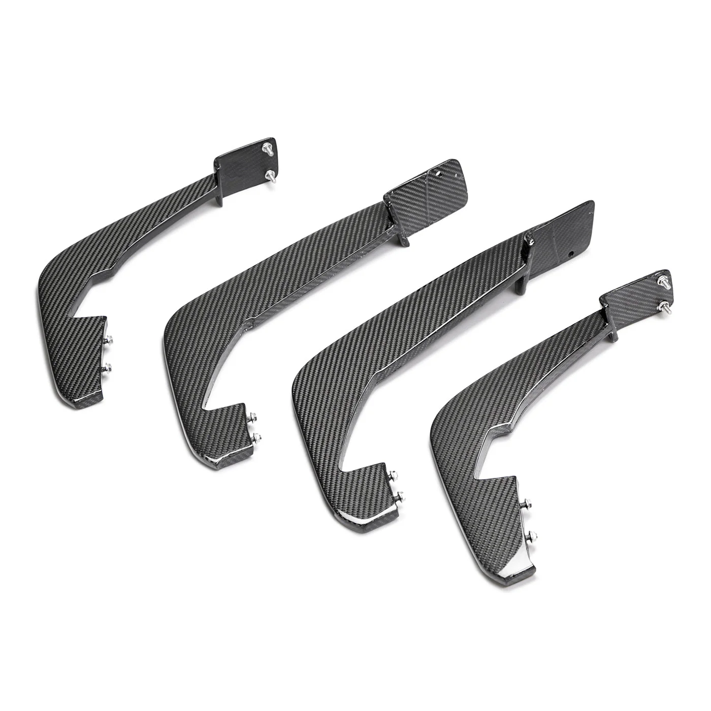 2020-2024 Chevrolet Corvette C8 Rear Diffuser Fins - Anderson Composites - AC-RDF20CHC8