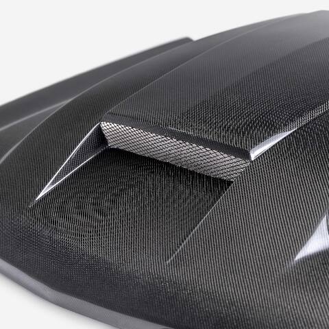 2020-2024 Chevrolet Silverado 1500 Type-CP Carbon Fiber Hood - Anderson Composites - AC-HD20CHSV-CP - Image 5