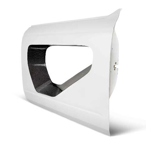 2021-2024 Ford Bronco 2DR Fiberglass Halo Doors With Carbon Fiber Inserts - Anderson Composites - AC-DD21FDBR2D-HA-PC - Image 3