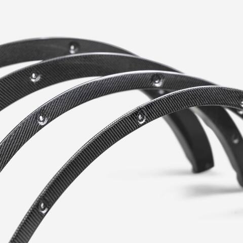 2021-2024 Ford Bronco 4DR Carbon Fiber Fender Flare Delete Kit - Anderson Composites - AC-FDL21FDBR4D - Image 2