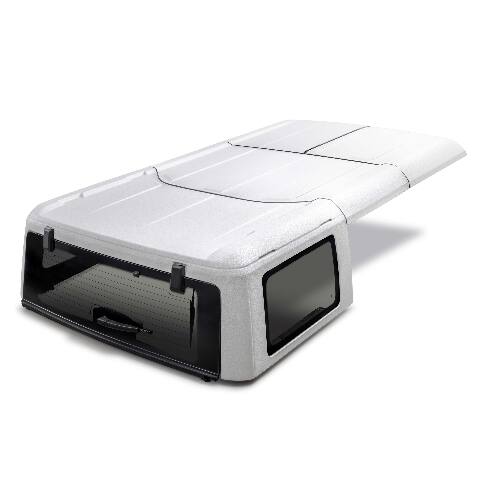 2021-2024 Ford Bronco 4DR Fiberglass W White Textured Coating Hardtop - Anderson Composites - AC-HT21FDBR4D-WT