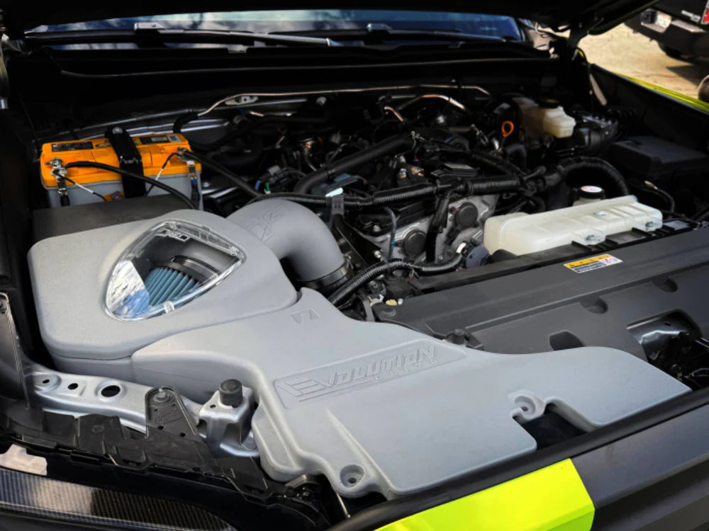 2024-2026 Toyota Tacoma [2.4T] Evolution Elite Cold Air Intake System [Gray] | Injen - EVO2201G - Image 5