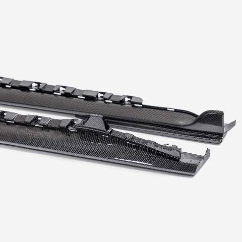 2024 Ford Mustang Type-GT5 Carbon Fiber Side Rocker Panel Splitter - Anderson Composites - AC-SS24FMDU-GT5 - Image 5