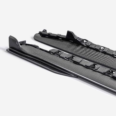 2024 Ford Mustang Type-GT5 Carbon Fiber Side Rocker Panel Splitter - Anderson Composites - AC-SS24FMDU-GT5 - Image 6