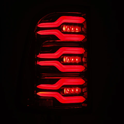 2025+ Ram 1500 LUXX-Series LED Tail Lights Black - 640042 - Image 4