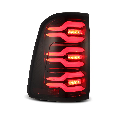 2025+ Ram 1500 LUXX-Series LED Tail Lights Black - 640042 - Image 7