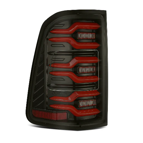 2025+ Ram 1500 LUXX-Series LED Tail Lights Black/Red - 640052 - Image 2
