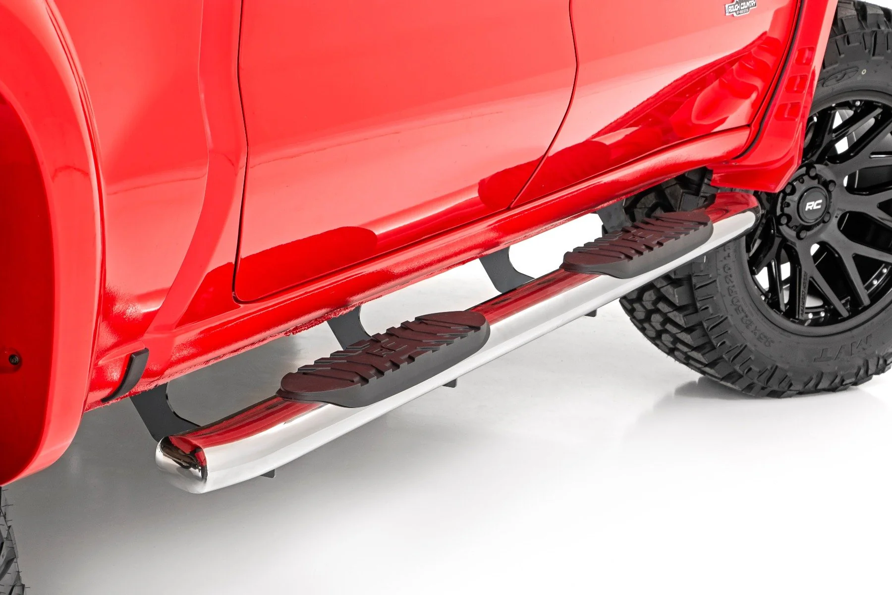 Oval Nerf Step | Chevy/GMC 1500/2500HD/3500HD  [Crew | Def Tank] | 2019-2022 | Rough Country | 21002S - Image 3