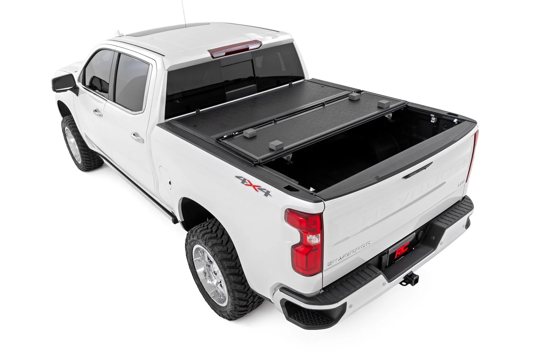 Hard Low Profile Bed Cover | 6'6" Bed | Chevrolet Silverado/GMC Sierra 1500 | 2019-2022 | Rough Country | 47120650B - Image 3