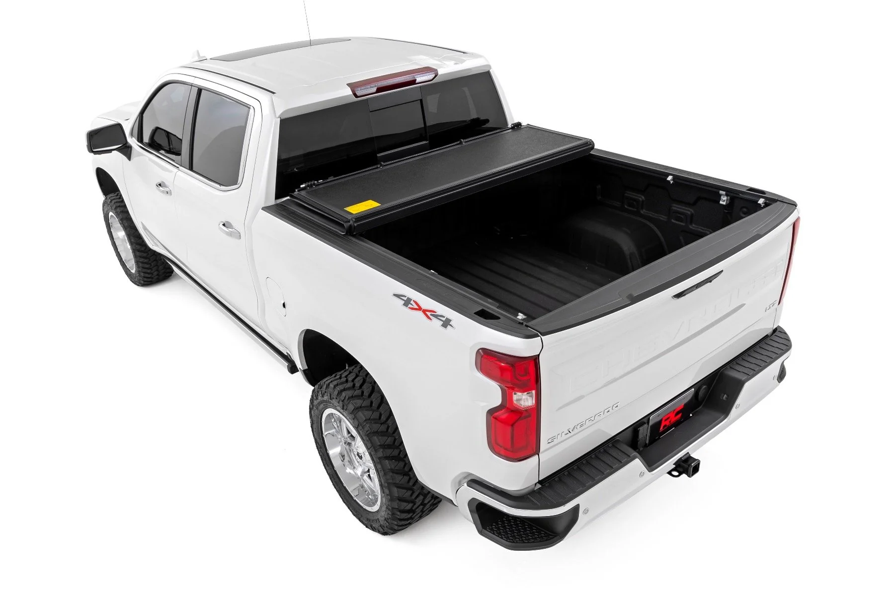 Hard Low Profile Bed Cover | 6'6" Bed | Chevrolet Silverado/GMC Sierra 1500 | 2019-2022 | Rough Country | 47120650B - Image 4