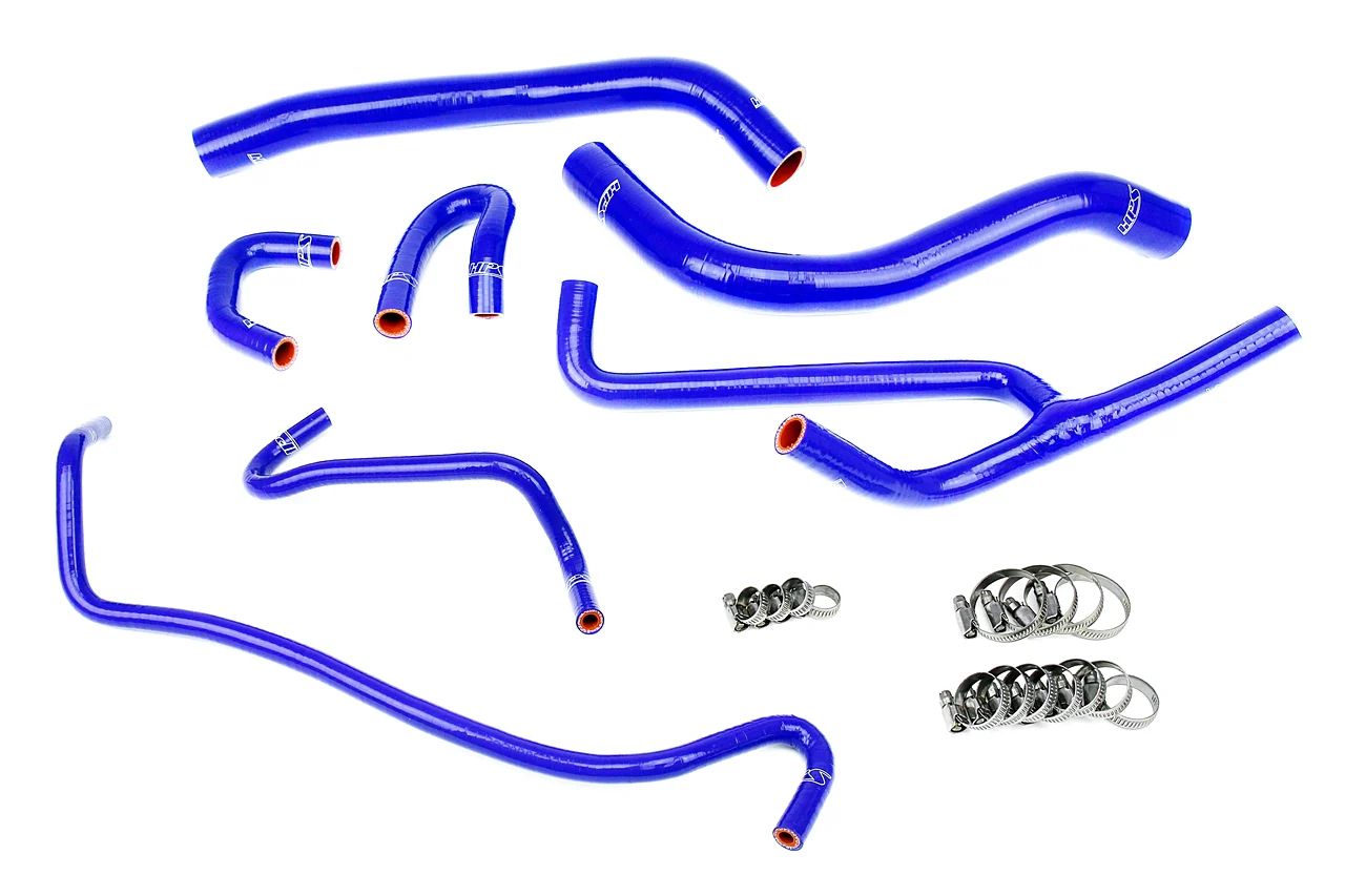 HPS 57-1506-BLUE Ford 2015-2017 Mustang 3.7L V6-Radiator + Heater Hose