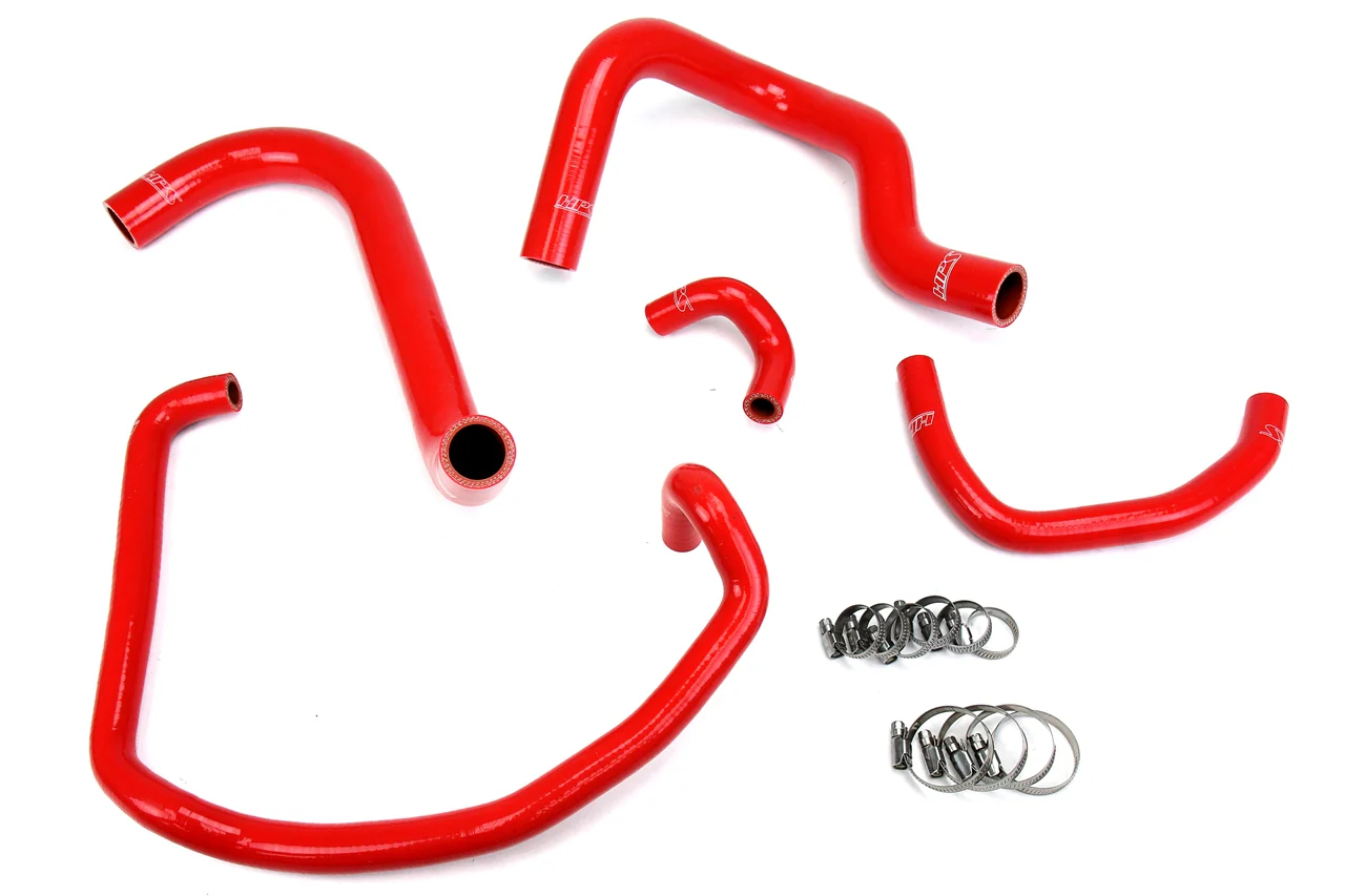HPS 57-1746-RED Toyota 1995-2004 Tacoma 2.4L 4Cyl-Radiator + Heater Hose