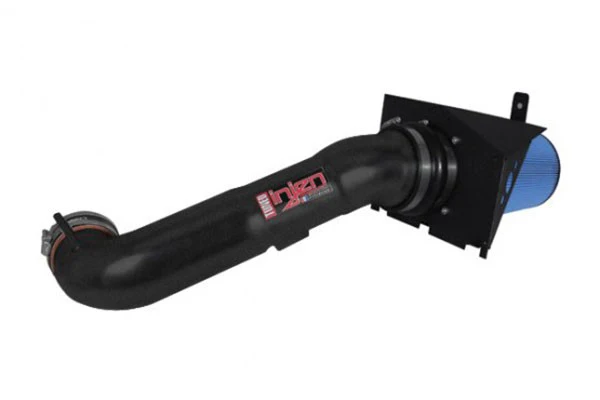 2009-2010 Ford F150 [4.6L 3V] PowerFlow Cold Air Intake System - Wrinkle Black | Injen - PF9028WB