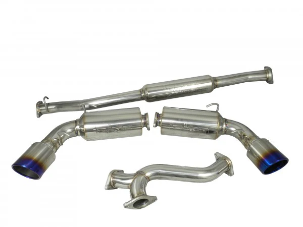 2013-2016 Scion FRS / 2013-2020 Subaru BRZ  [2.0L] Cat-Back Exhaust System w/ Titanium Tips | Injen - SES1230TT