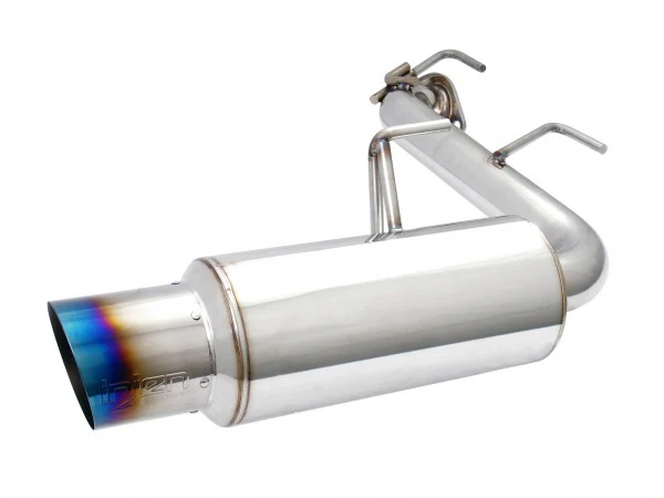 2008-2011 Mitsubishi Lancer [2.0L] Axle-Back Exhaust System w/ Titanium Tips | Injen - SES1836TT