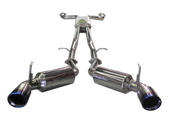 2003-2008 Nissan 350Z [3.5L] Cat-Back Exhaust System w/ Titanium Tips | Injen - SES1987TT