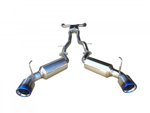 2008-2013 Infiniti G37 Coupe [3.7L] Cat-Back Exhaust System w/ Titanium Tips | Injen - SES1997TT