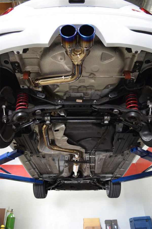 2013-2017 Ford Focus ST [2.0T] Cat-back Exhaust System w/ Titanium Tips | Injen - SES9001TT