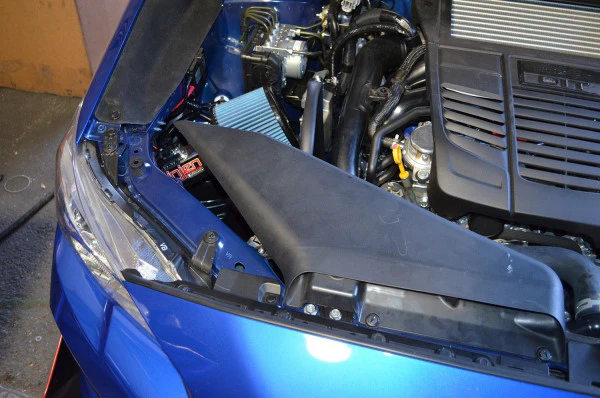 2015-2021 Subaru WRX [2.0T] SP Short Ram Air Intake System - Wrinkle Red | Injen - SP1207WR