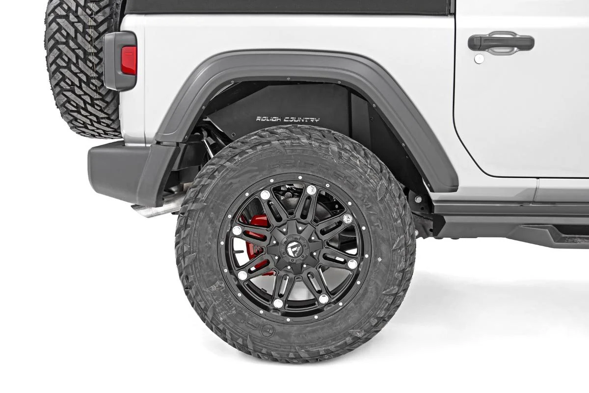 Jeep Rear Inner Fenders (18-20 Wrangler JL) | Rough Country | 10498A