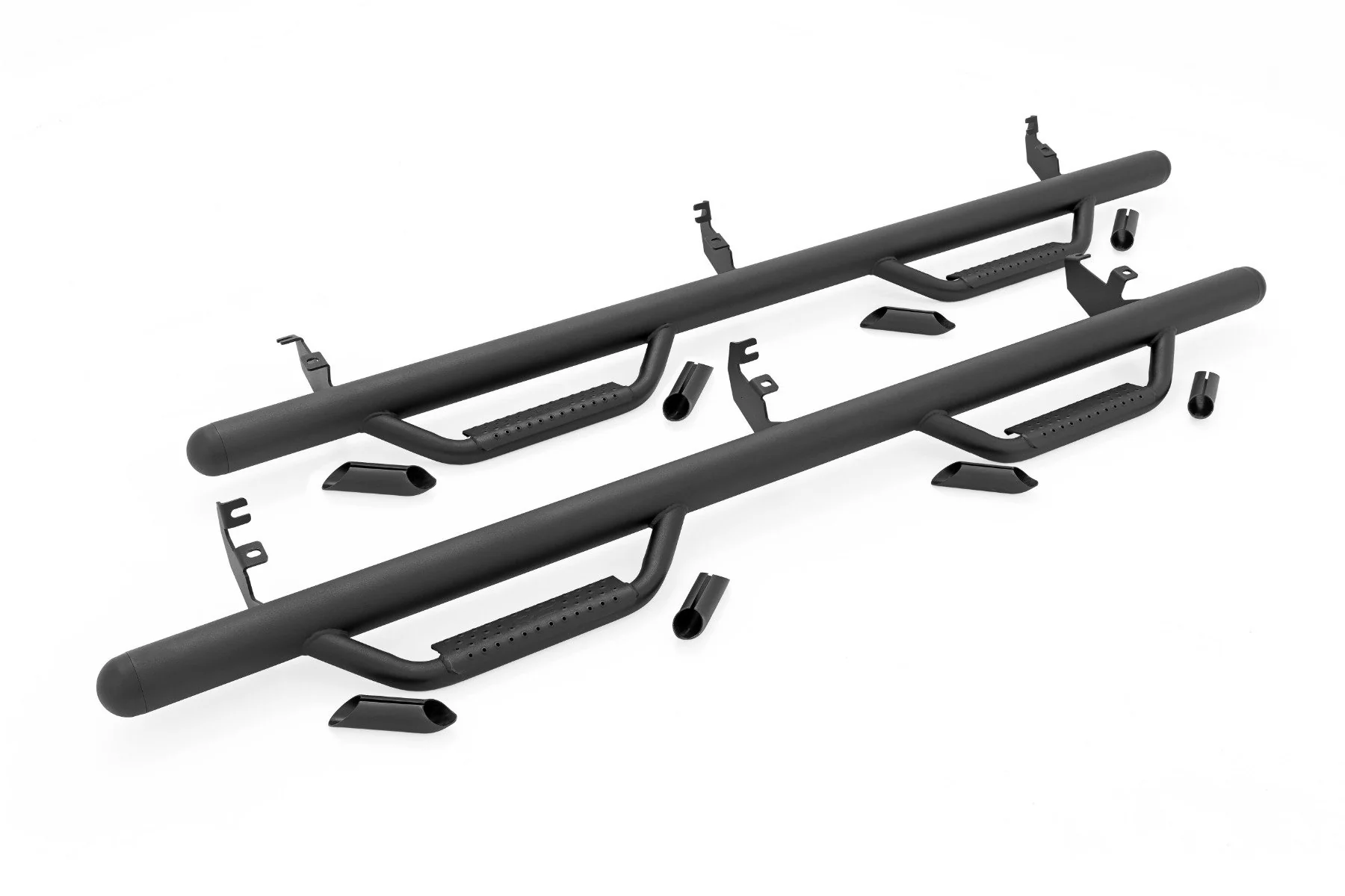 Nerf Steps | Cab Length | Crew Cab | Ford Ranger 2WD/4WD | 2019-2021 | Rough Country | RCF1981CCB - Image 3