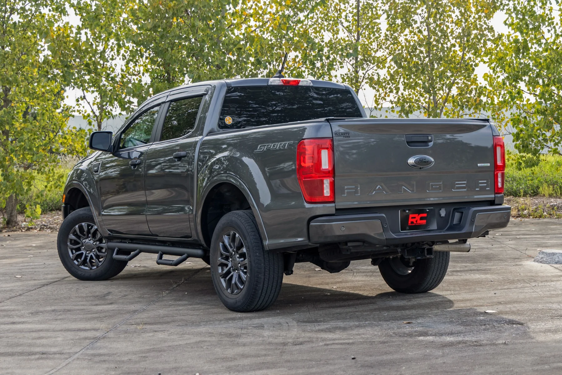 Nerf Steps | Cab Length | Crew Cab | Ford Ranger 2WD/4WD | 2019-2021 | Rough Country | RCF1981CCB - Image 5