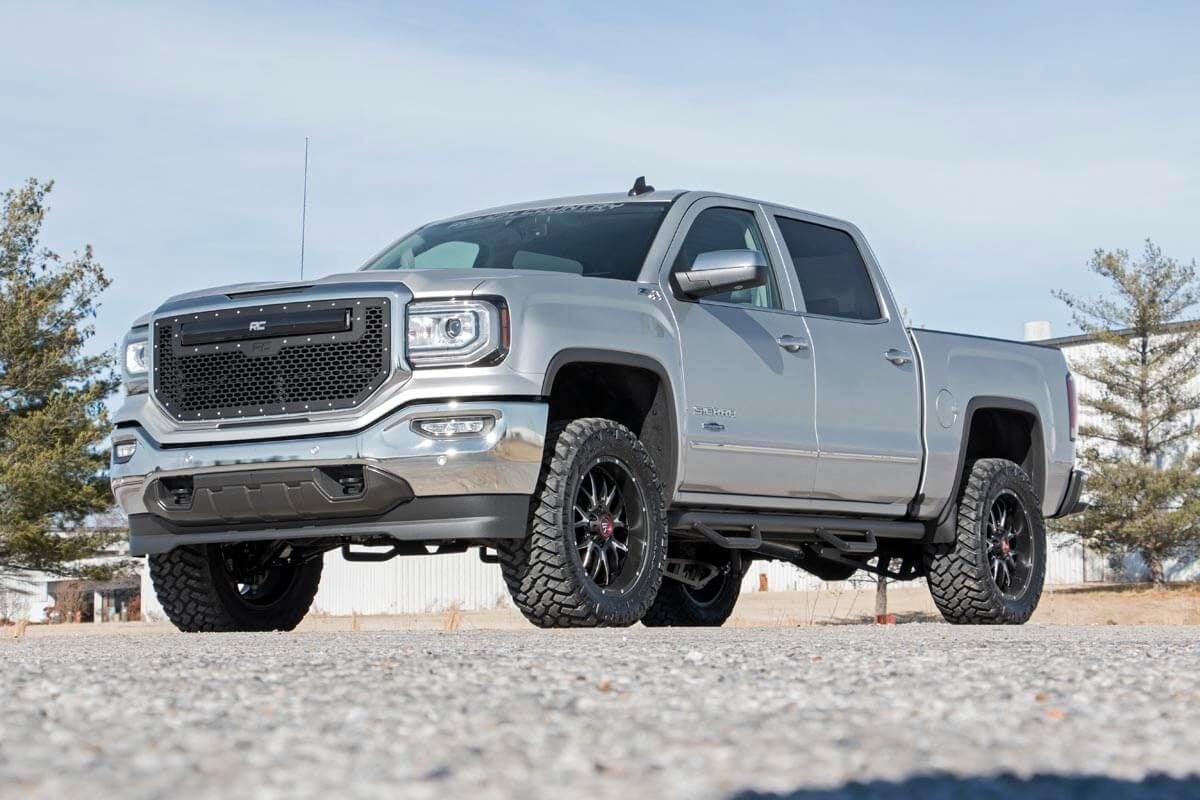 Traction Bars | 0-.7.5 Inch Lift Kits | GMC Sierra/ Chevrolet Silverado 4WD | 2007-2018 | Rough Country | 1069 - Image 3
