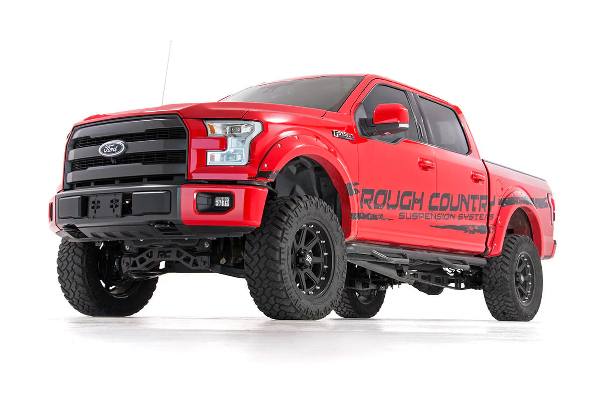 Traction Bars | Ford F150 4WD w/ 5-6 In Lift Kits | 2015-2020 | Rough Country | 1070A - Image 5