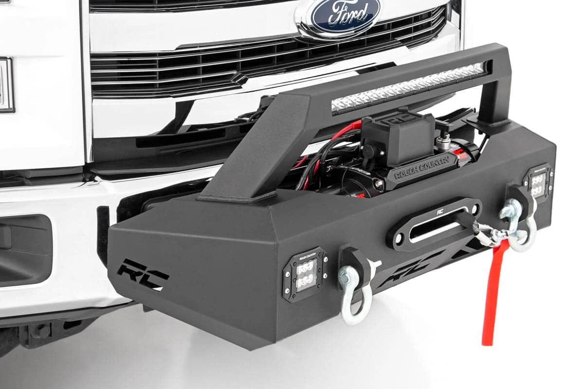EXO Winch Mount Kit | Ford F-150 2WD/4WD | 2009-2022 | Rough Country | 10762