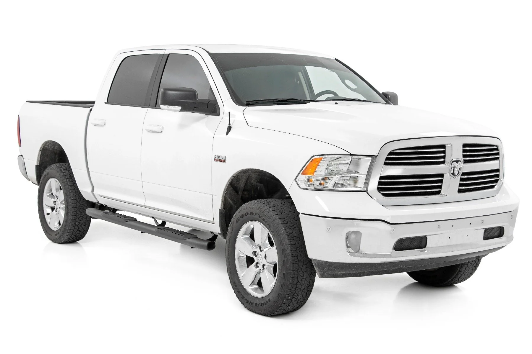 Oval Nerf Step | Crew Cab | Black |Ram 1500/2500/3500 | 2009-2022 | Rough Country | 21003 - Image 2
