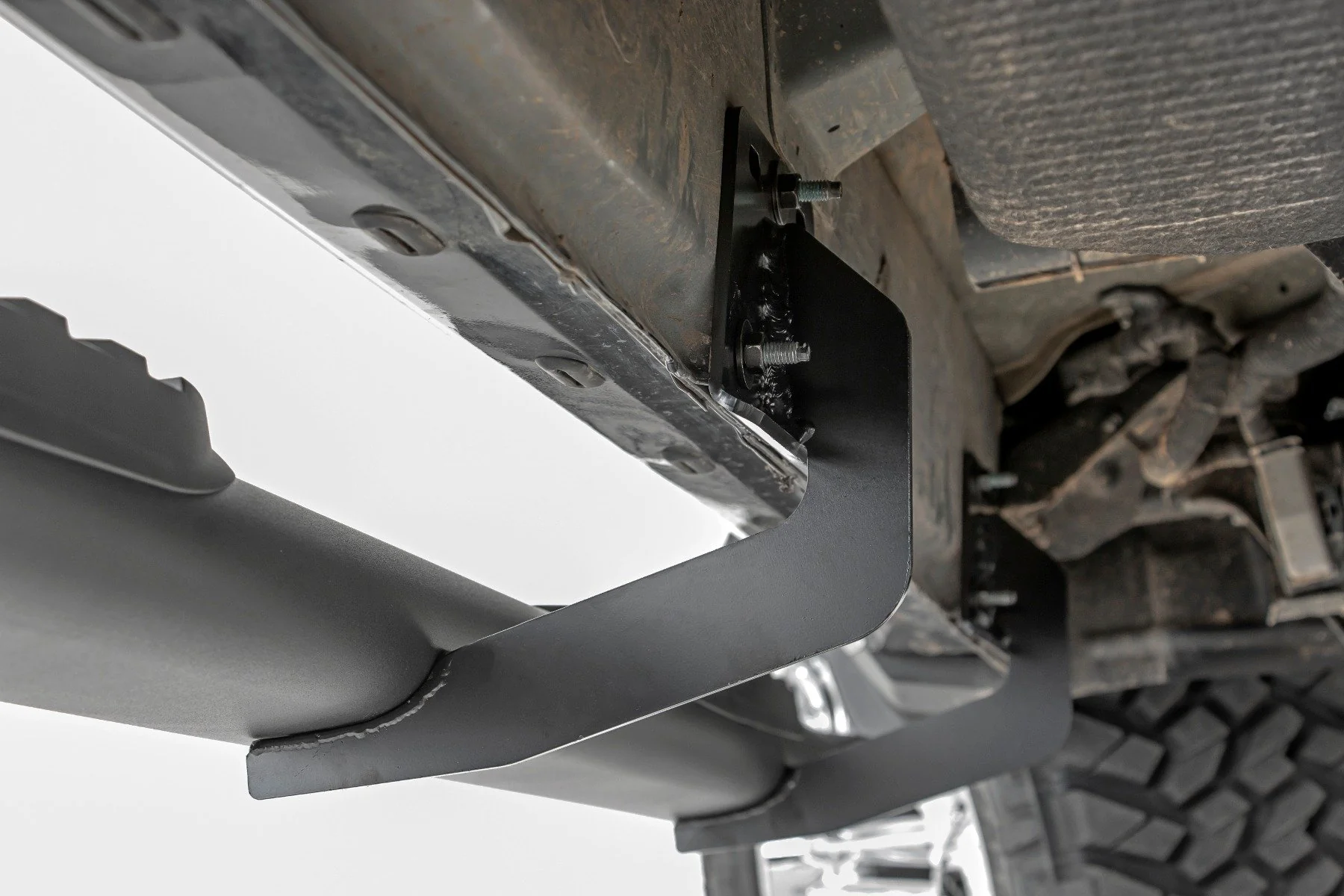 Oval Nerf Step | Crew Cab | Black | Ram 1500 2WD/4WD | 2019-2021 | Rough Country | 21004 - Image 4