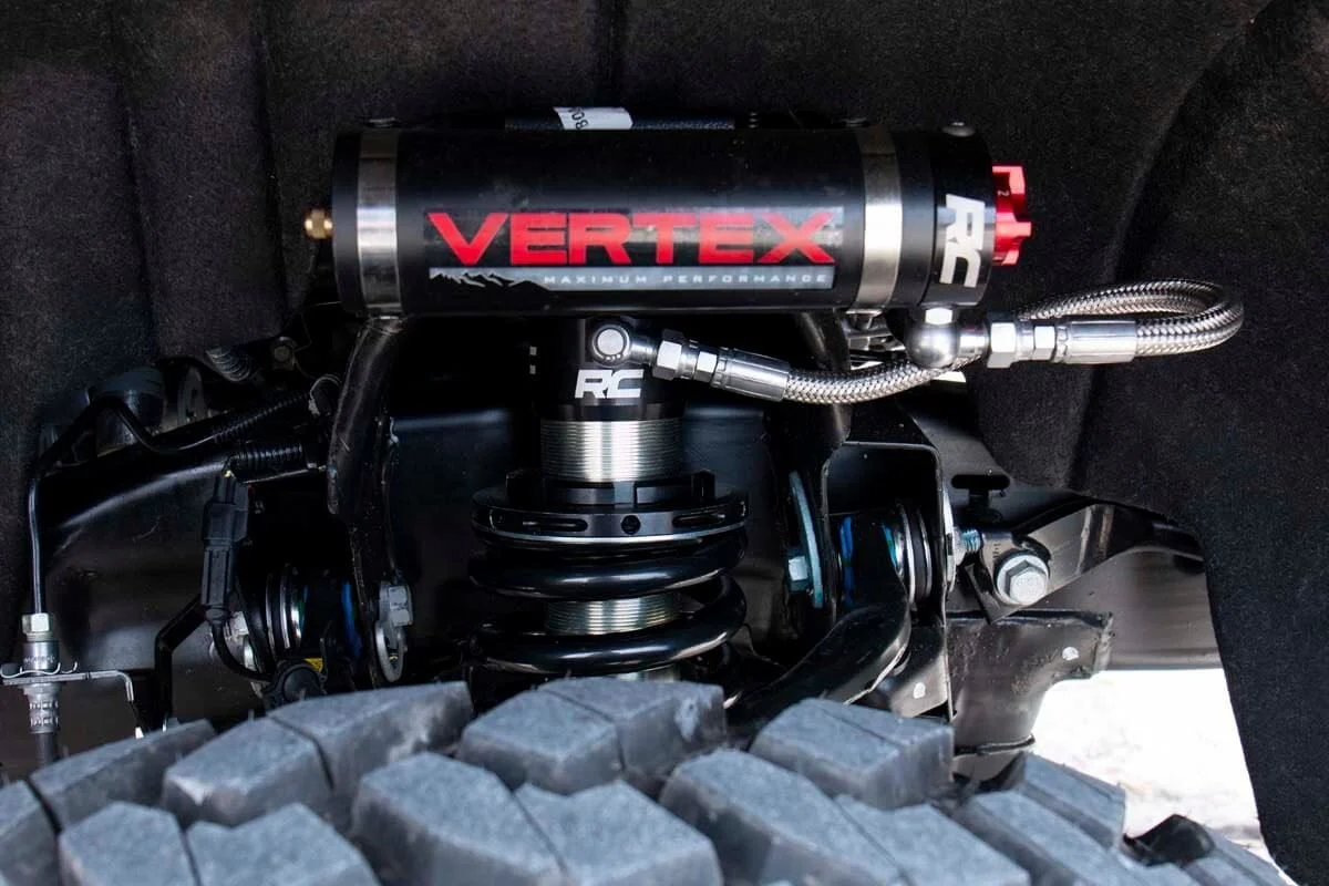 7 Inch Lift Kit | Vertex Coilovers & Shocks | GMC Sierra/ Chevrolet Silverado 1500 4WD | 2014-2016 | Rough Country | 29850 - Image 6