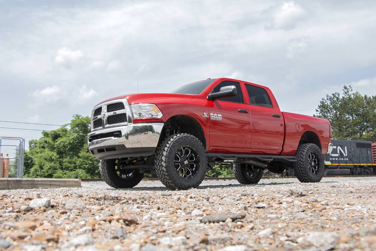 5 Inch Lift Kit | Radius Drop Arm Coil Spacer | RAM 2500 4WD | 2014-2018 | Rough Country | 35720 - Image 2