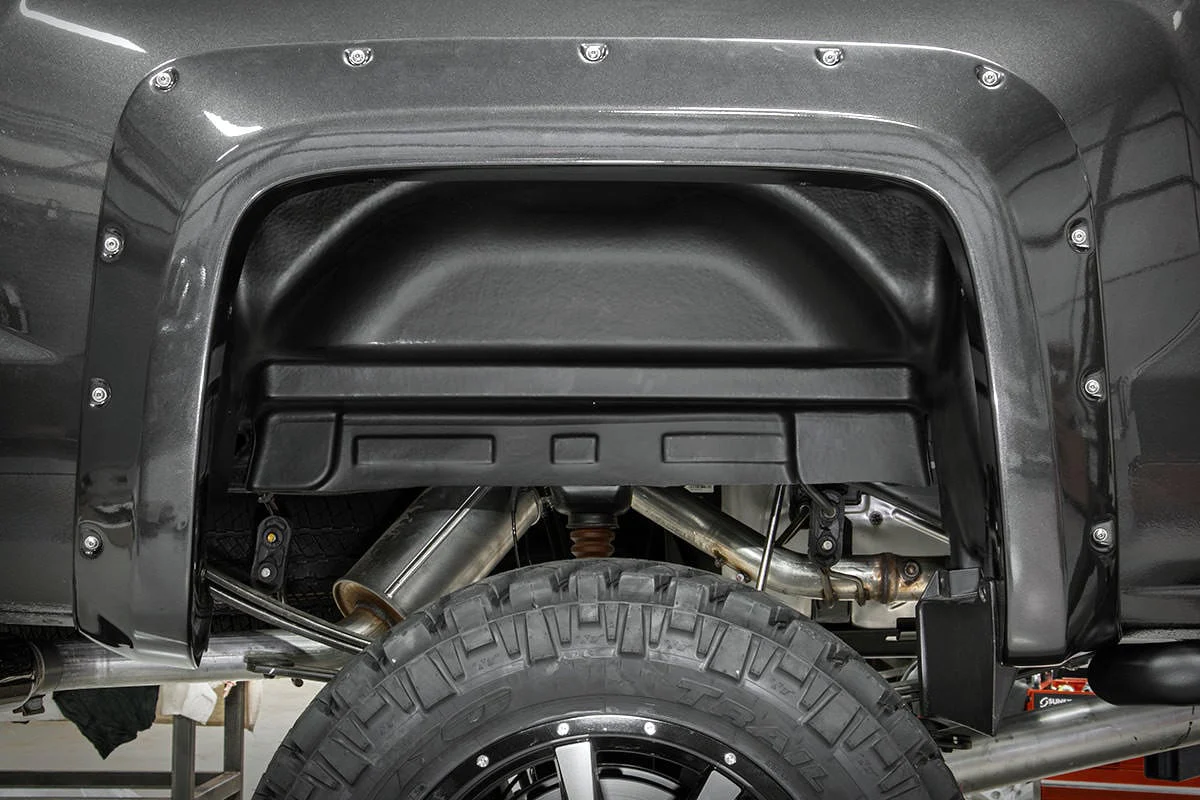 Wheel Well Liners | Rear | Chevrolet Silverado 1500 2WD/4WD 1500 | 2014-2018 | Rough Country | 4214