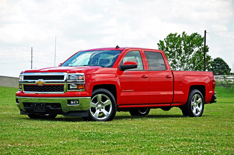 2 Inch Lowering Kit |4 Inch Rear Lowering | N3 Shocks | GMC Sierra/ Chevrolet Silverado 1500 2WD | 2014-2018 | Rough Country | 72330 - Image 2