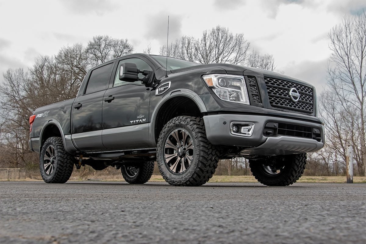 3 Inch Lift Kit | N3 Struts/Shocks | Nissan Titan 2WD/4WD | 2004-2021 | Rough Country | 83432 - Image 2
