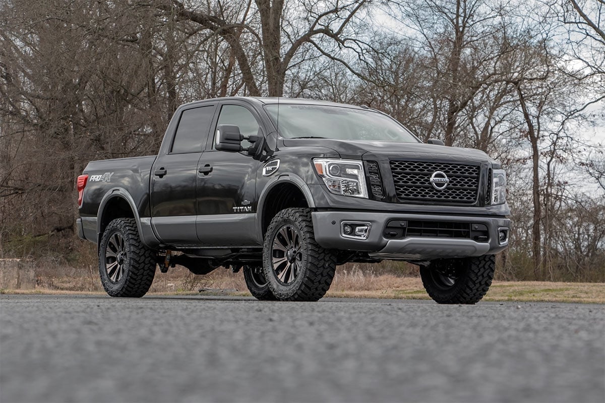 3 Inch Lift Kit | N3 Struts/Shocks | Nissan Titan 2WD/4WD | 2004-2021 | Rough Country | 83432 - Image 3