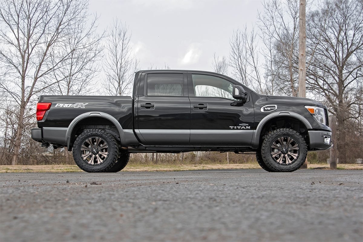 3 Inch Lift Kit | N3 Struts/Shocks | Nissan Titan 2WD/4WD | 2004-2021 | Rough Country | 83432 - Image 4