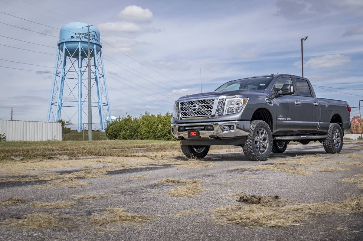 3 Inch Lift Kit | N3 Shocks | Nissan Titan XD 2WD/4WD | 2016-2021 | Rough Country | 83630 - Image 2