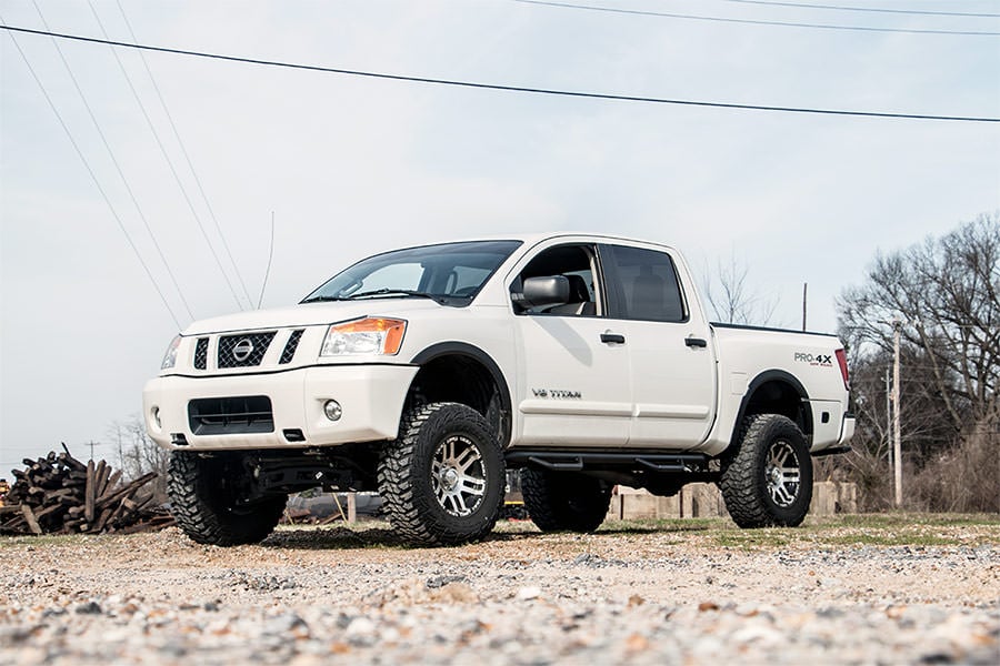 4 Inch Lift Kit | N3 Shocks | Nissan Titan 2WD/4WD | 2004-2015 | Rough Country | 874.2 - Image 3