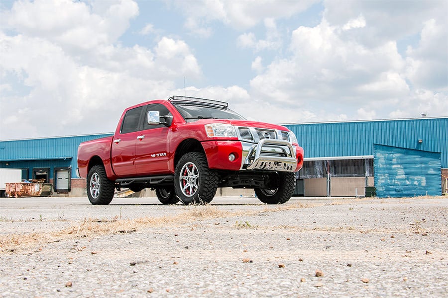 4 Inch Lift Kit | N3 Shocks | Nissan Titan 2WD/4WD | 2004-2015 | Rough Country | 874.2 - Image 4