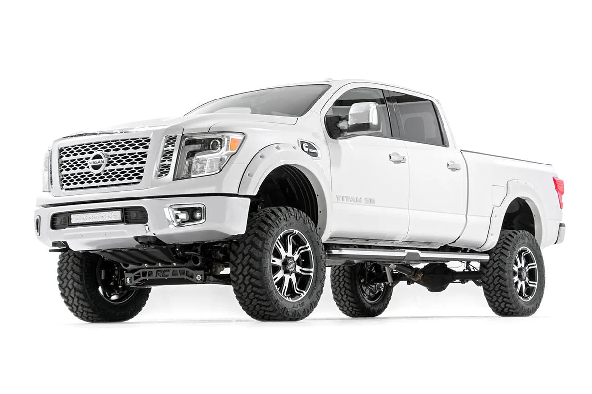 6 Inch Lift Kit | 2016-2020 Nissan Titan XD Lift Kit | 2016-2020 | Rough Country | 87730 - Image 2