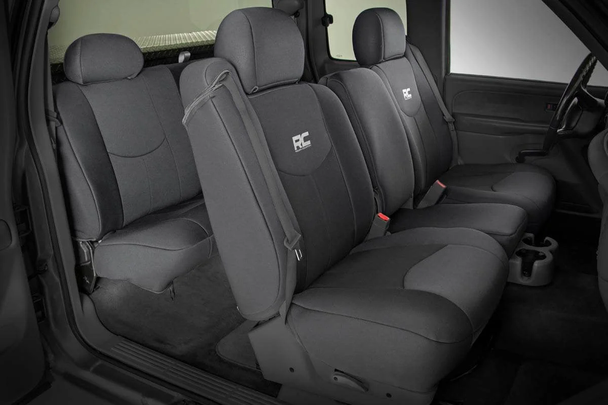 Seat Covers | Front | Chevrolet Silverado 1500 (NON GMC Models) | 1999-2006 | Rough Country | 91013 - Image 3