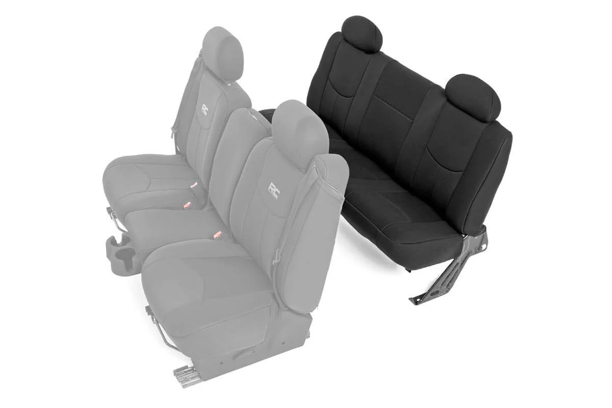 Seat Covers | Rear | Chevrolet Silverado 1500 (NON GMC Models) | 1999-2006 | Rough Country | 91014