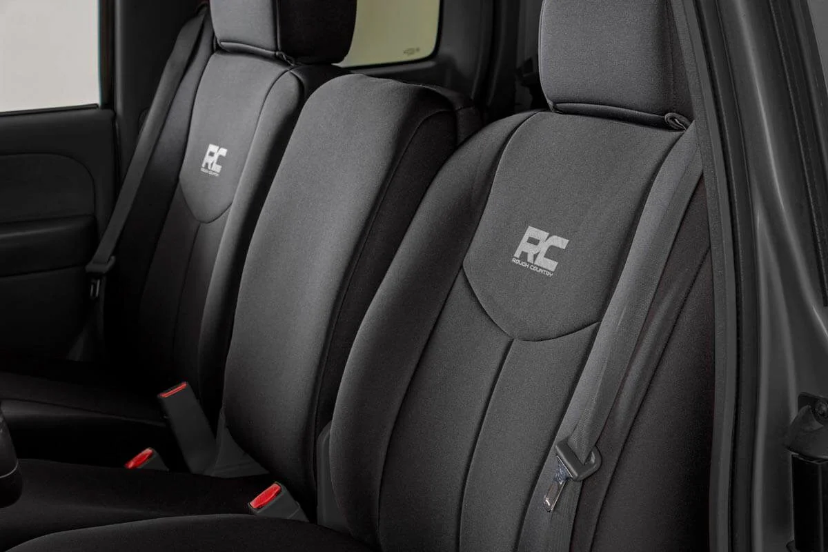 Seat Covers | Rear | Chevrolet Silverado 1500 (NON GMC Models) | 1999-2006 | Rough Country | 91014 - Image 4