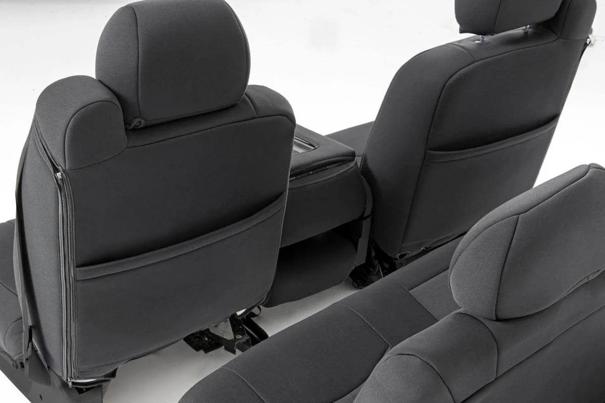 Seat Covers | FR & RR | Chevrolet Silverado 1500 (NON GMC Models) | 1999-2006 | Rough Country | 91019 - Image 2