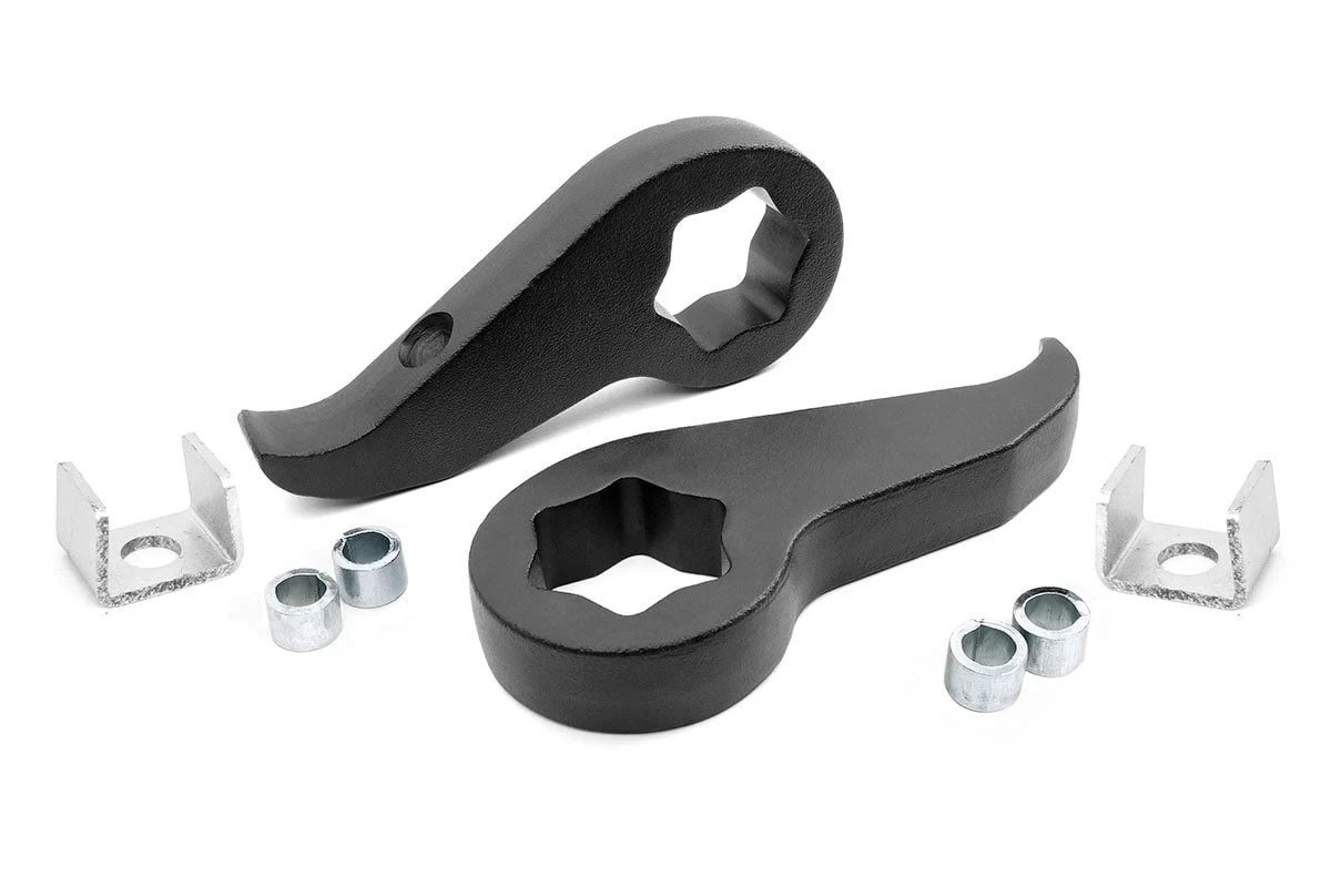 1.5-2 Inch Leveling Kit | GMC Sierra/ Chevrolet Silverado 2500HD, 3500HD 4WD | 2011-2018 | Rough Country | 9593
